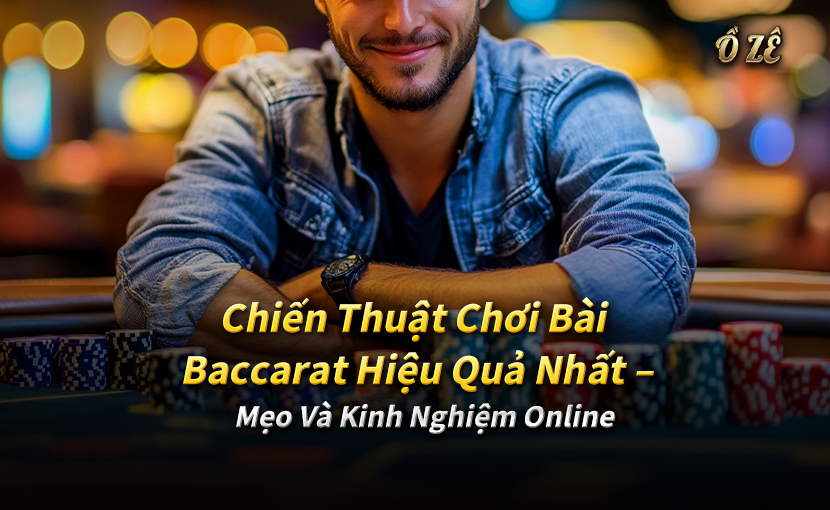 Chiến Thuật Chơi Bài Baccarat Hiệu Quả Nhất – Mẹo Và Kinh Nghiệm Online